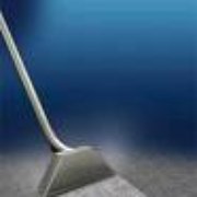 Mop on a wet floor during cleaning